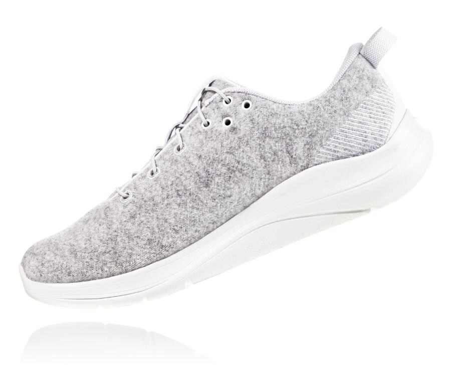 Hoka One One Tenisky Damske Siva - Hupana Flow Wool - 70254-NVLA